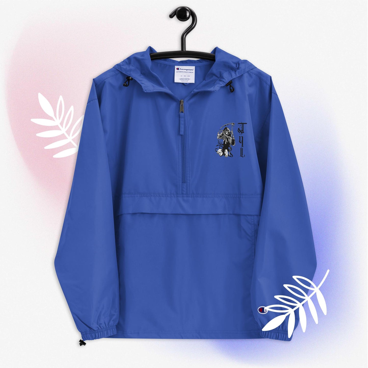 T4L Embroidered Champion Packable Jacket
