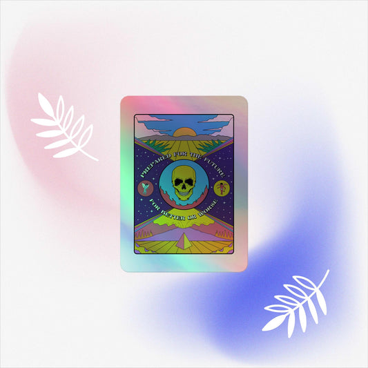 Psychic Logo Holographic stickers