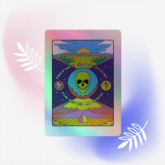 Psychic Logo Holographic stickers