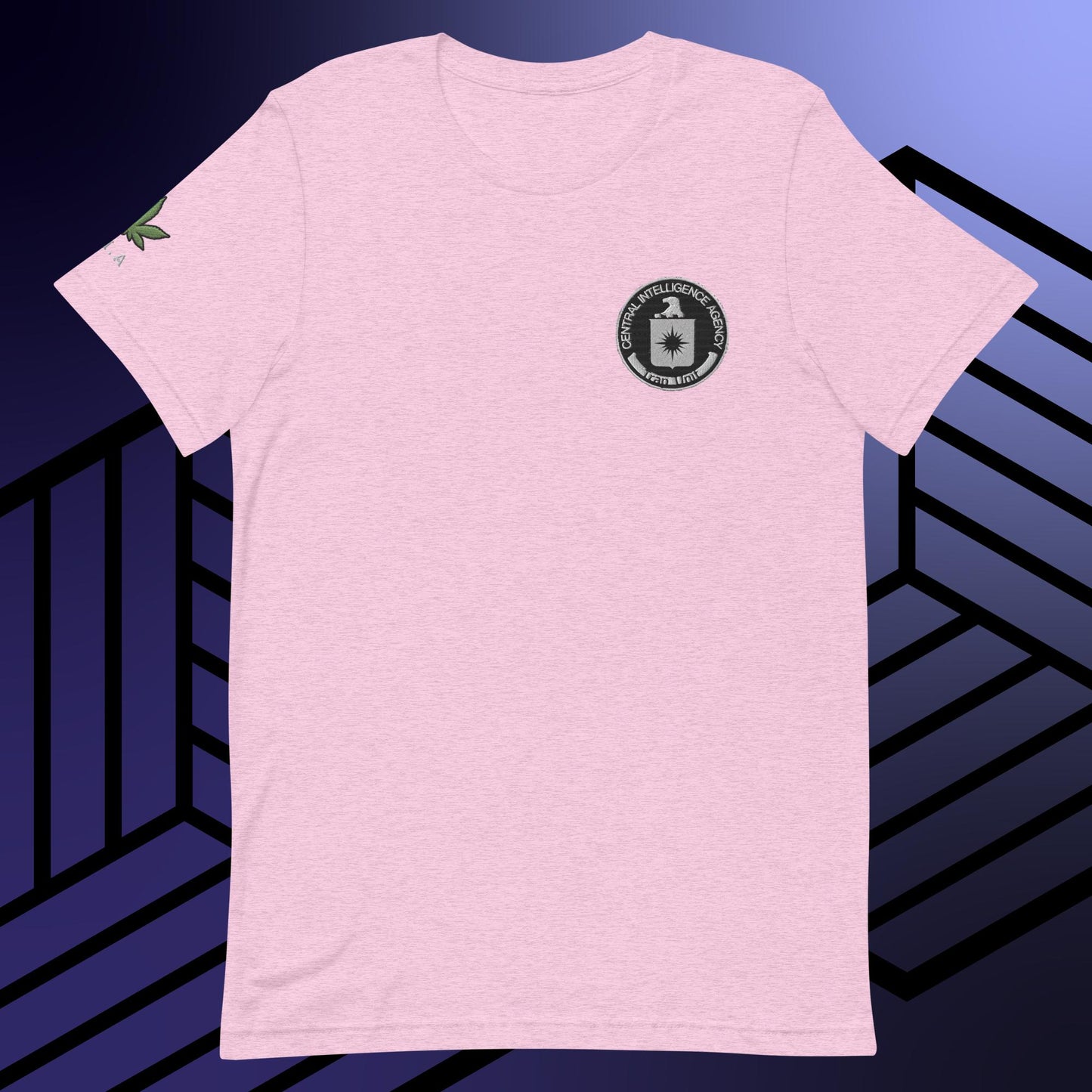a pink t - shirt with a starbucks logo on it